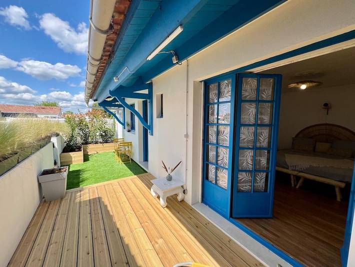 Location de vacances pour 3 personnes, avec Terrasse à Notre-Dame-de-Riez