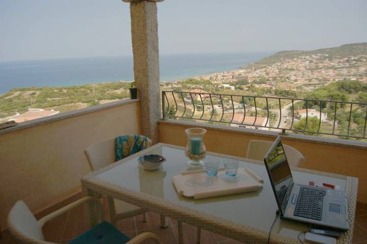 Ferienhaus für 4 Personen, mit Ausblick und Terrasse