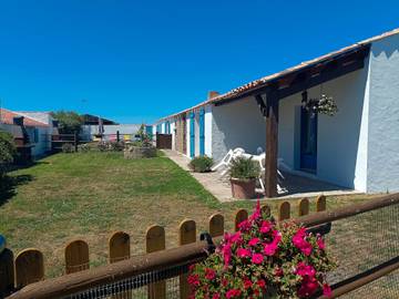 Gîte pour 4 personnes, avec terrasse à Bouin