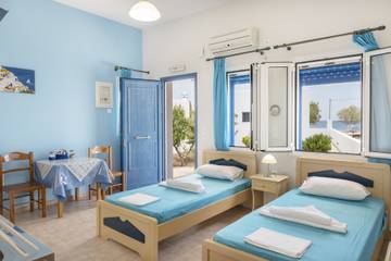 Gîte pour 2 personnes, avec jardin et balcon dans Sérifos
