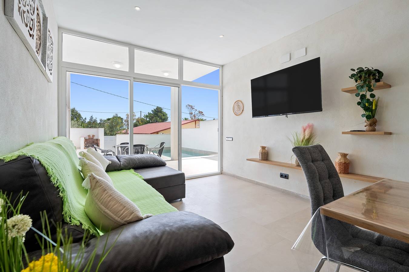 Maison de vacances 'Illa De Buda' avec vue sur les montagnes, Wi-Fi et climatisation in Terres de l'Èbre, Delta de l'Ebre