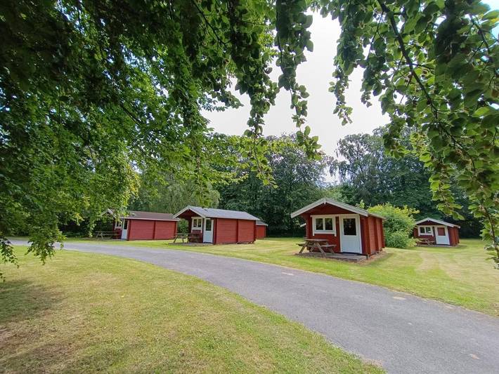 Camping für 4 Personen, mit Terrasse und Garten sowie Pool und Sauna in Dänemark an der Ostsee