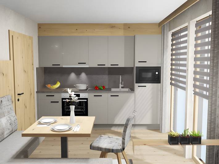 Ganze Wohnung, Apartment 'Ahornspitze' mit Bergblick, Wlan und Klimaanlage in Tuxer Alpen, Hippach