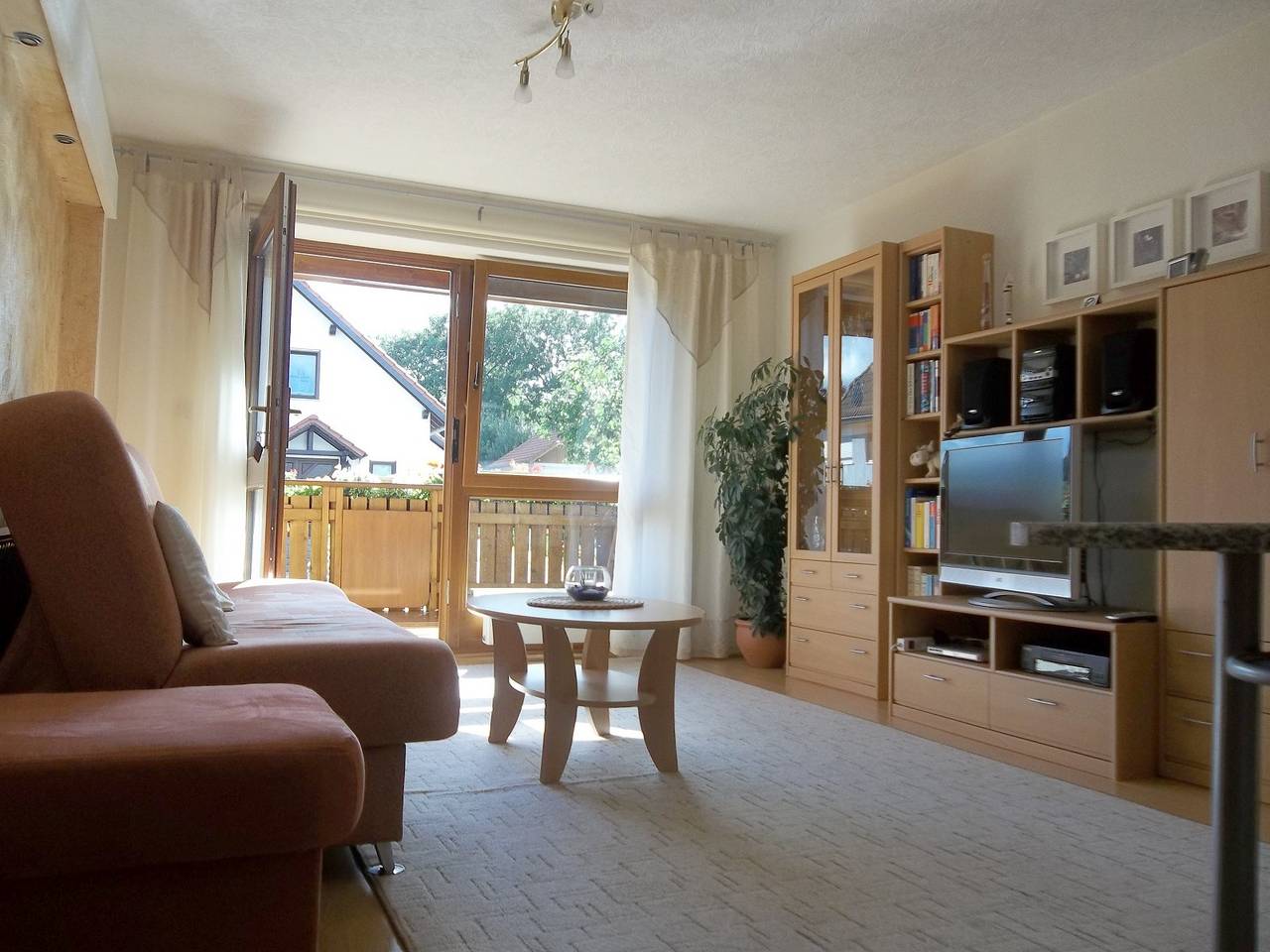 Apartamento vacacional entero, Ferienwohnung Günschmann - Fewo1 mit 1 Wohnr., 1 Schlafr., Kochzeile, Bad/Du+Wc, 39 m² in Wipfratal, Corazón de Turingia