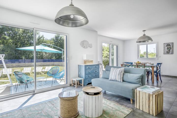 Location de vacances pour 7 personnes, avec Terrasse et Jardin à Baden (France) - 2