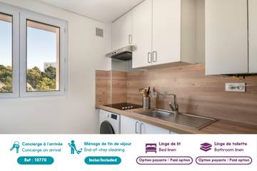 Appartement De Vacances pour 4 Personnes dans La Baule-Escoublac, Région de Saint-Nazaire, Photo 2