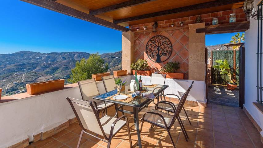 Casa rural para 6 personas, con balcón/terraza y piscina en Frigiliana - 4