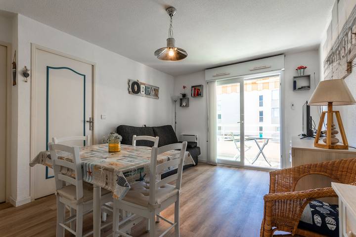 Gîte pour 4 personnes, avec balcon dans Plage du Port Fréjus