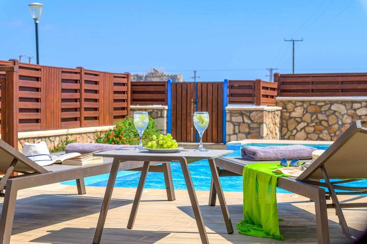 Ferienhaus für 4 Personen, mit Pool und Balkon auf Rhodos - 3