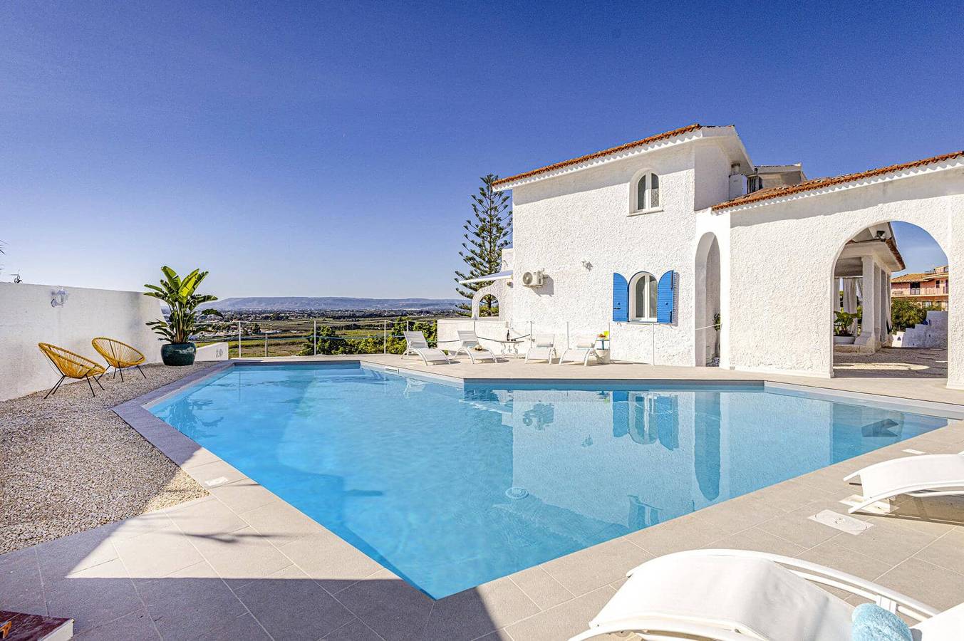 Villa per 8 persone con giardino in Siracusa, Siracusa e dintorni