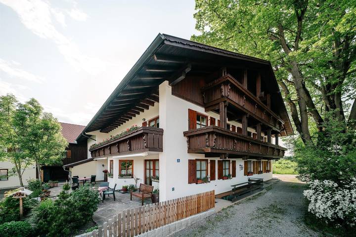 Ferienwohnung für 2 Personen, mit Terrasse und Garten in Seeg - 2