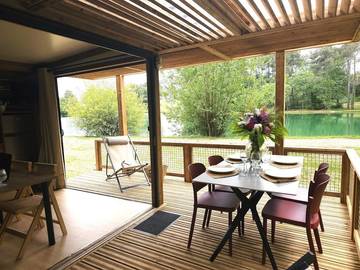 Gîte pour 5 personnes, avec bassin pour enfant à Douville