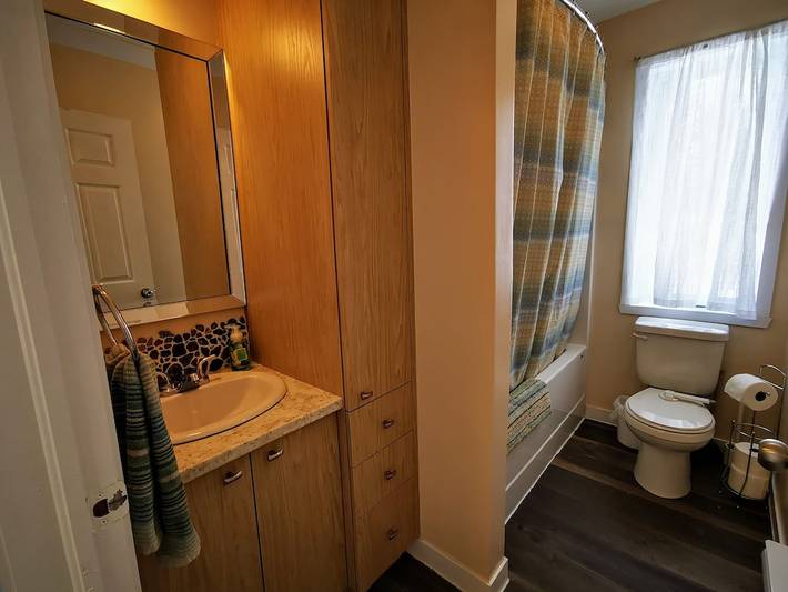 Cottage for 6 people, with garden, with pets in Quebec