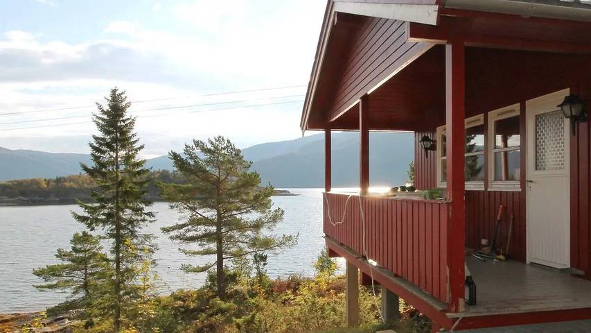 Ferienhaus für 5 Personen, mit Terrasse, mit Haustier in Tröndelag