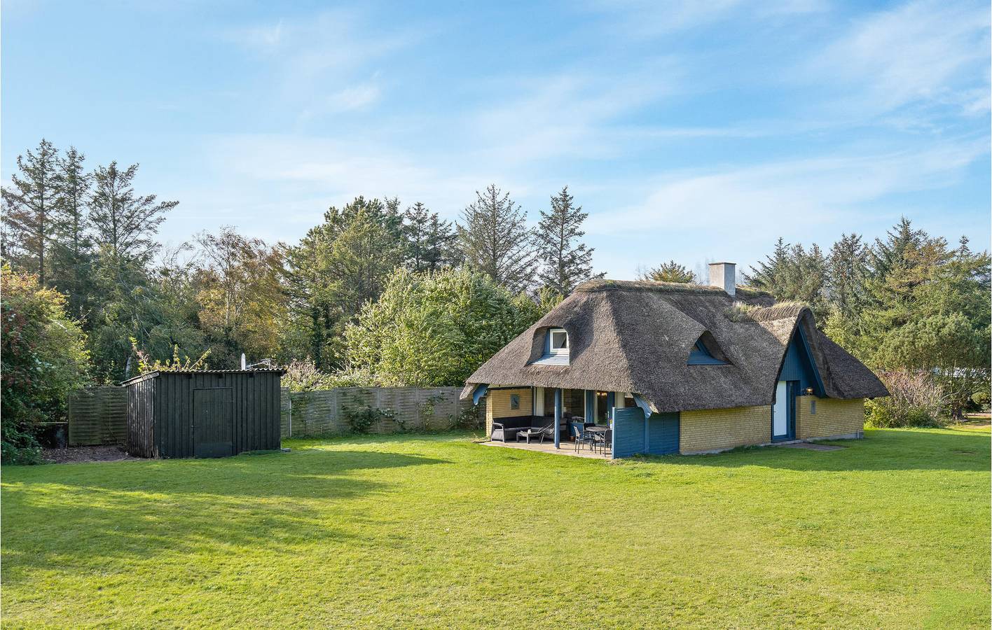 Ferienhaus für 6 Personen mit Terrasse in Thyholm, Oddesund