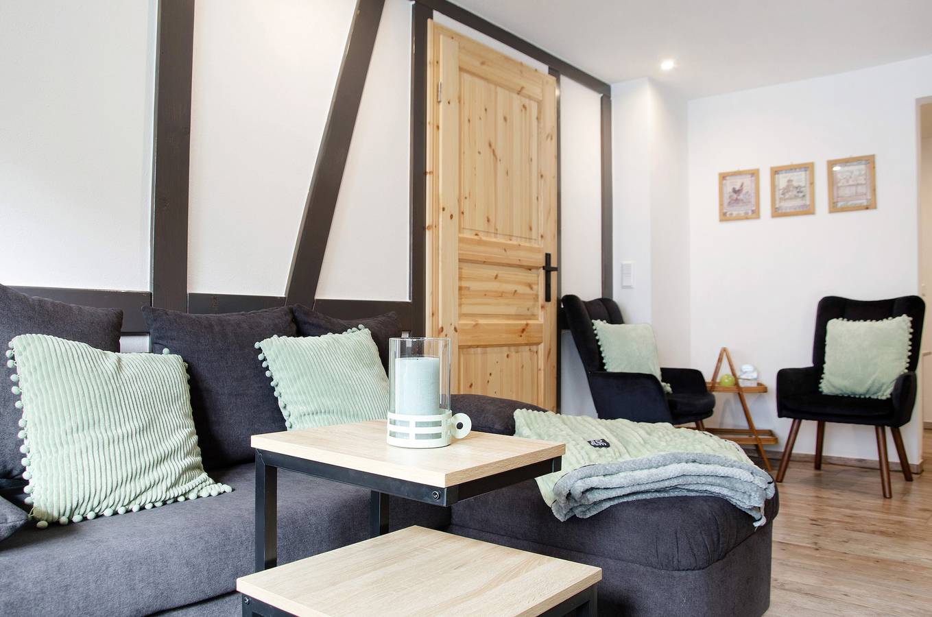 Ganze Wohnung, Apartment 'De Lüttje Utkiek' mit Balkon und Wlan in Samtgemeinde Dransfeld, Weserbergland