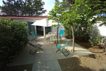 Gîte pour 4 personnes, avec jardin, animaux acceptés à Torreilles