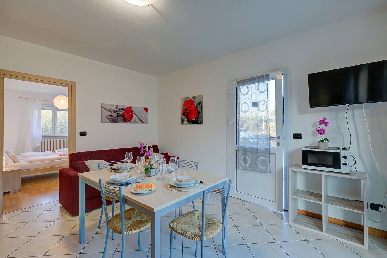 Appartamento intero, Appartamento vacanze per 6 persone con balcone in Torbole, Nago-Torbole