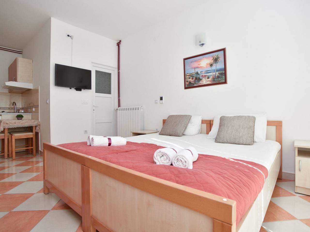 Cały apartament, Studio für 4 Personen in Tivat, Bay of Kotor
