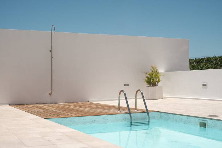 Ferienwohnung für 4 Personen, mit Balkon und Terrasse sowie Pool auf La Palma