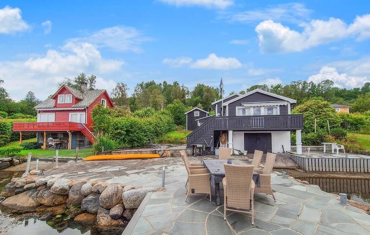 Ferienhaus für 8 Personen, mit Terrasse in Sveio