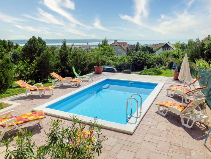 Ferienhaus für 8 Personen, mit Garten und Seeblick sowie Balkon in Ungarn - 2