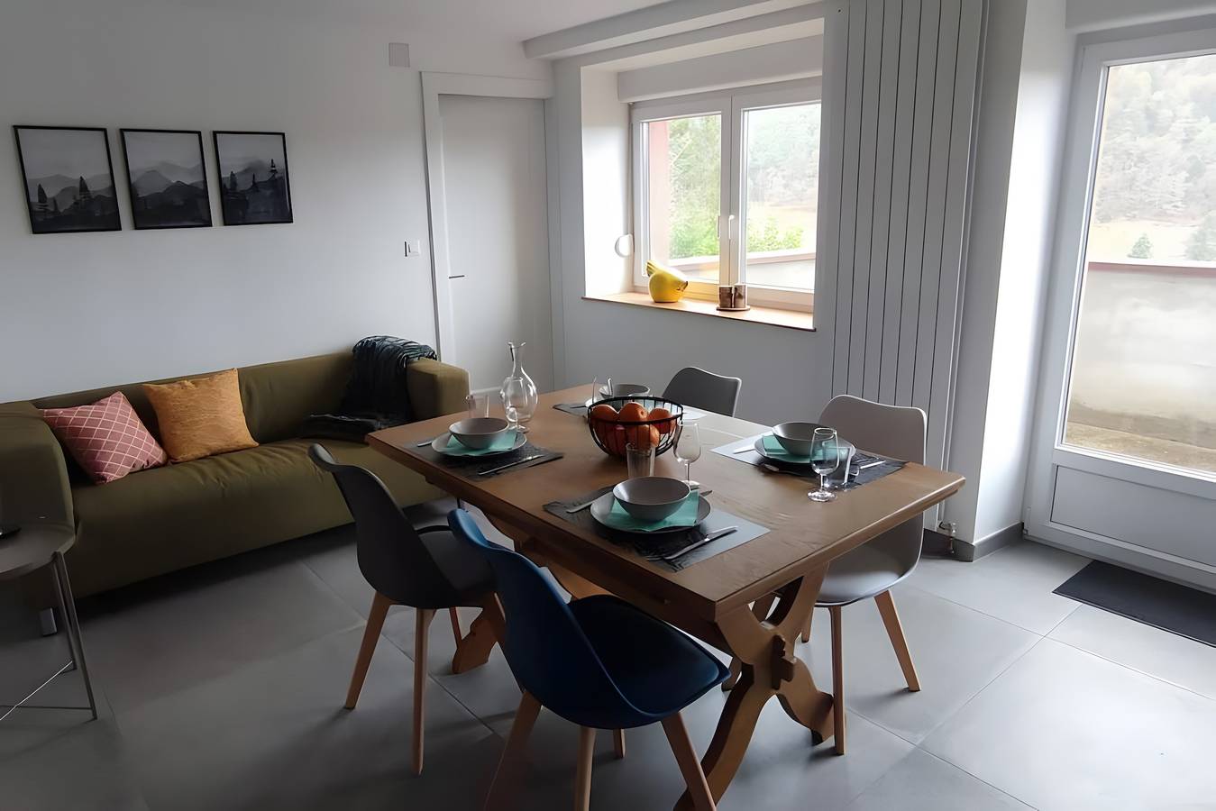 Geheel appartement, Appartement 'Chez Mémé' met Uitzicht op de Bergen, Balkon en Wi-Fi in Wangenbourg-Engenthal, Bas-Rhin Alsace