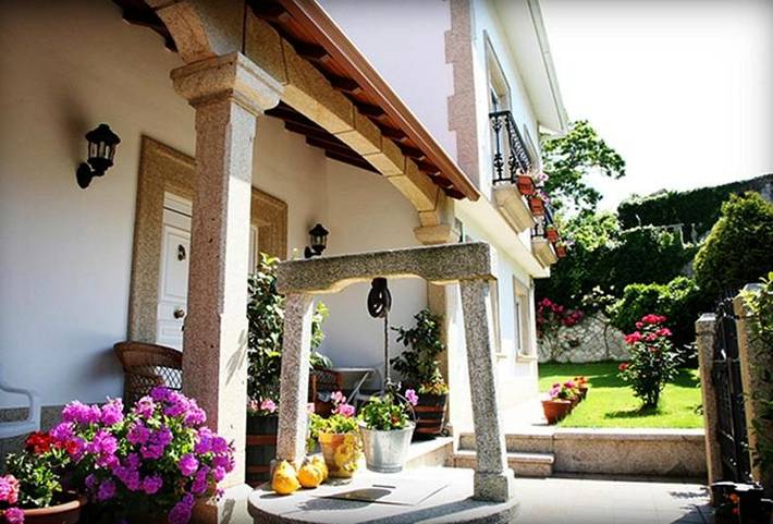 Casa rural para 2 personas, con Balcón y Terraza además de Jacuzzi y Jardín en Costa da Morte