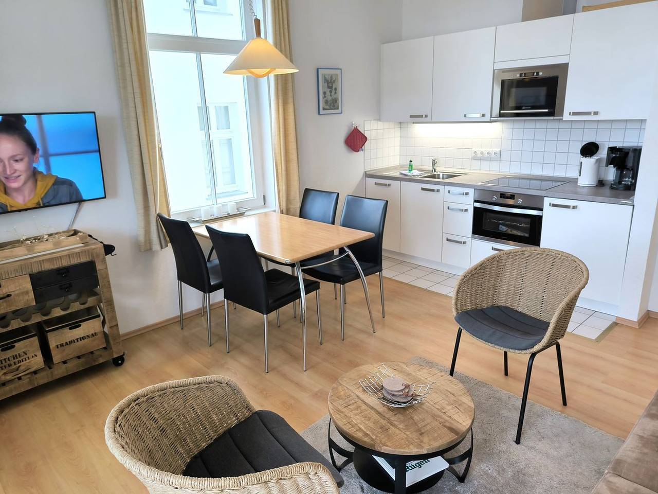 Appartement entier, Villa Heimkehr Wohnung 10 in Göhren, Région de Rügen