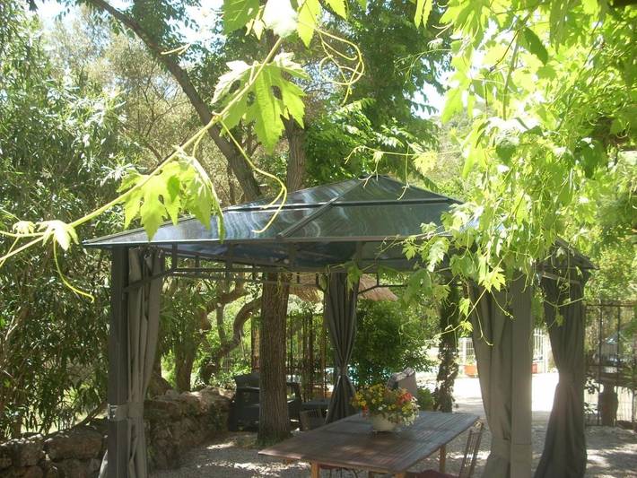 Maison de vacances pour 4 personnes, avec vue ainsi que piscine et jardin