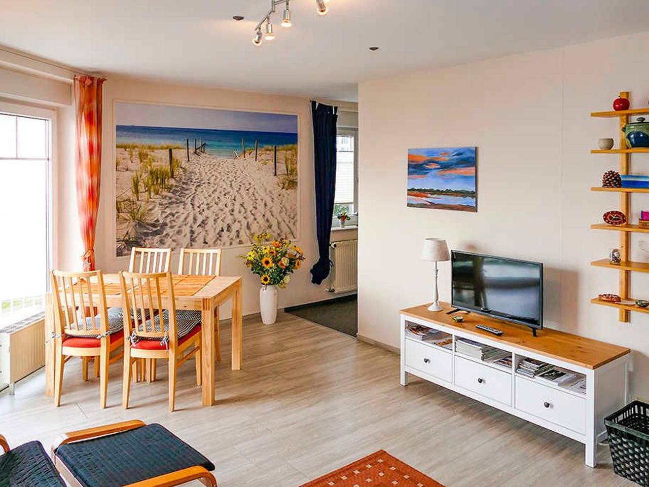 Ganze Ferienwohnung, Ferienappartement Fraenzi - mit herrlichem Seeblick in Sassnitz, Nationalpark Jasmund