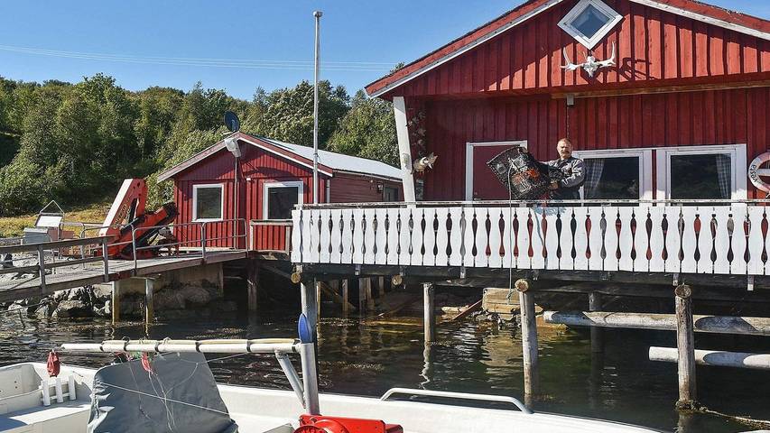 Ferienhaus für 6 Personen, mit Ausblick und Terrasse in Tröndelag