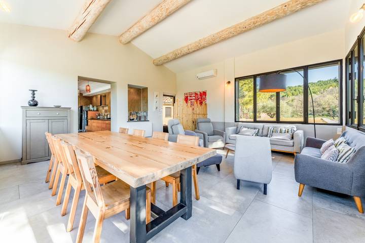 Location de vacances pour 10 personnes, avec jardin, adapté aux familles à Mazan - 2