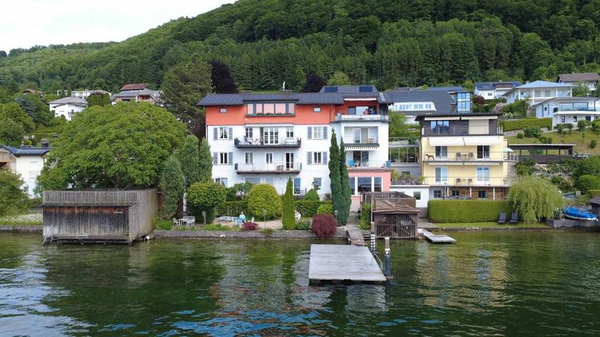 Ferienwohnung für 2 Personen, mit Ausblick und Seeblick sowie Garten am Traunsee - 2