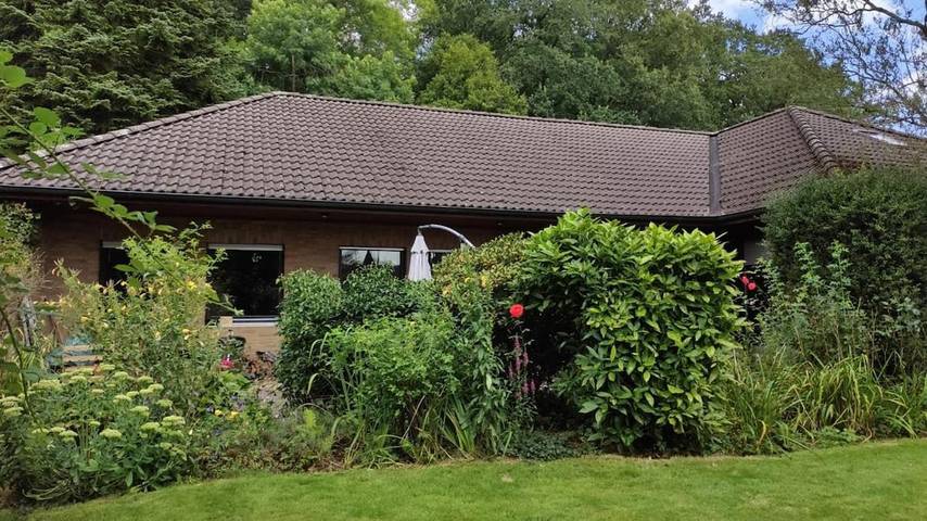 Ferienhaus für 4 Personen, mit Terrasse und Garten