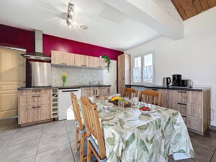 Location de vacances pour 6 personnes, avec jardin et terrasse dans Grande plage de Tharon