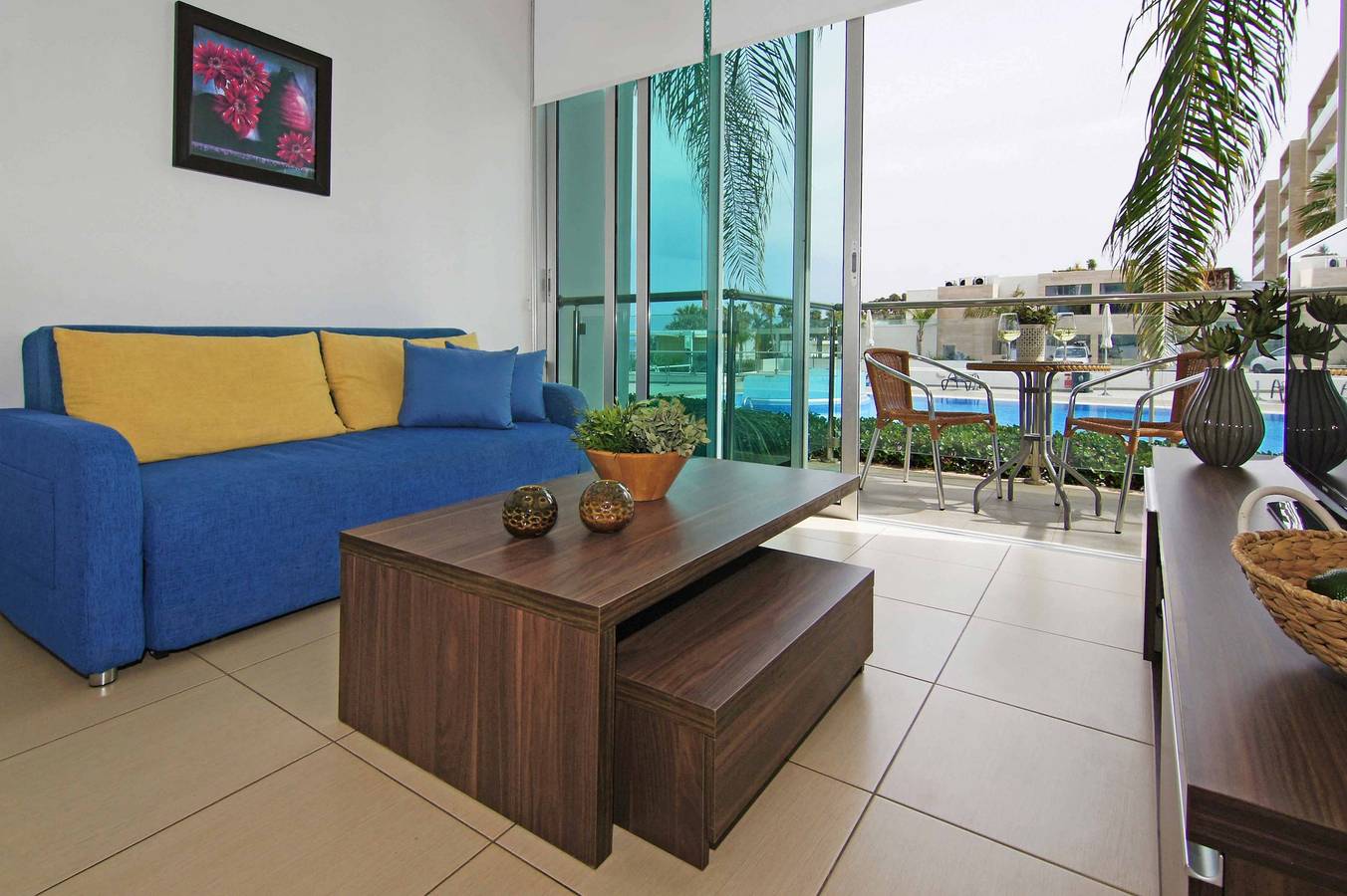 Apartamento entero, Apartamento de vacaciones para 3 personas con balcón in Protaras, Chipre Sur