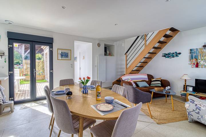 Ferienhaus für 4 Personen mit Terrasse in Ghyvelde, Flanderns Dünenküste