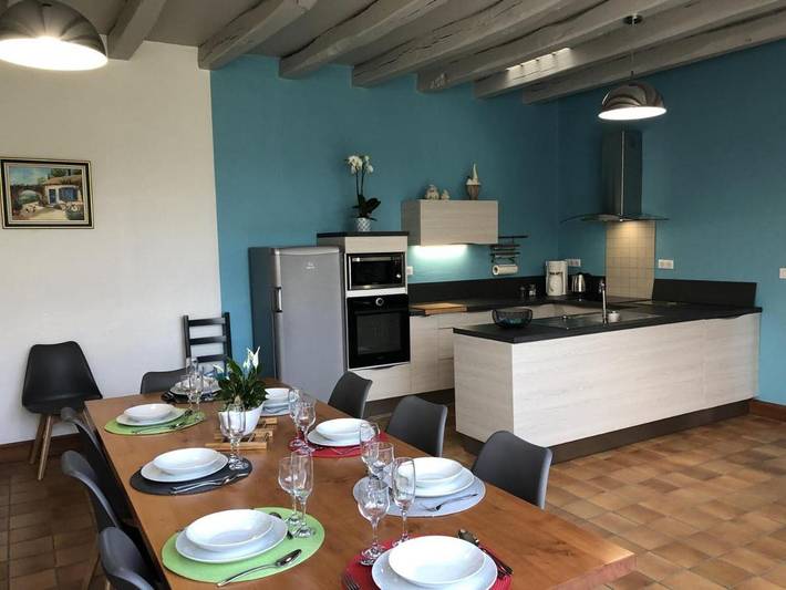 Location de vacances pour 10 personnes, avec jardin à Aslonnes - 2