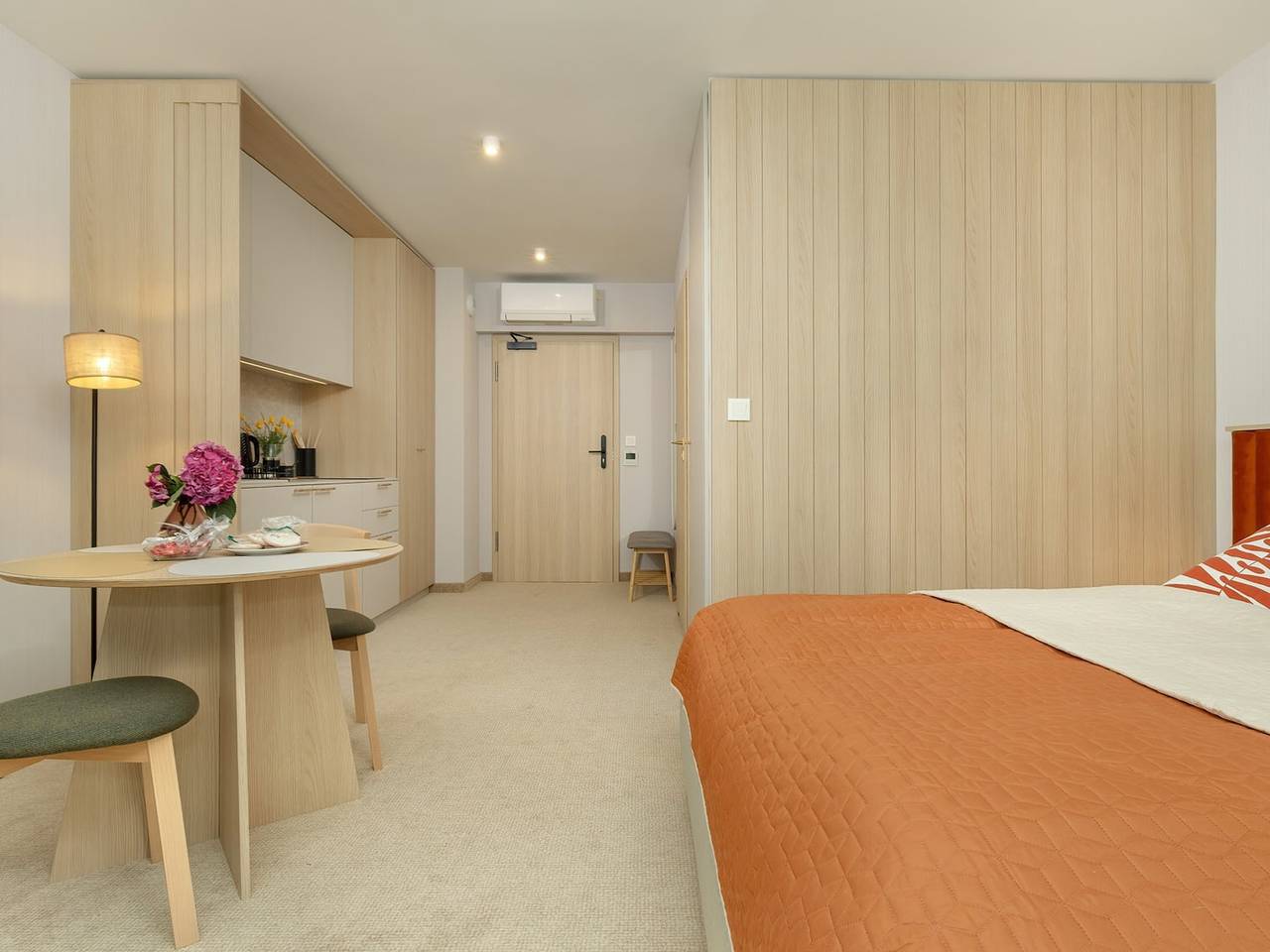 Ganze Wohnung, Ferienstudio mit Klimaanlage, Sommerpool in Łukęcin, Baltic Sea Pomerania