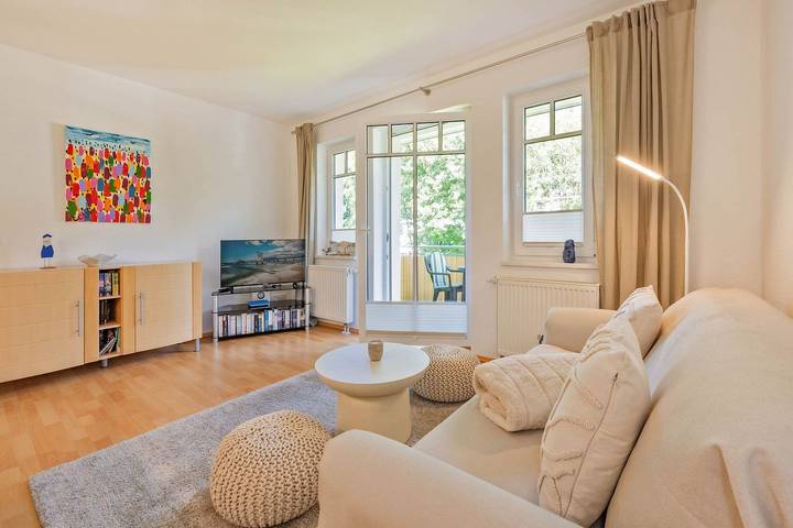 Ferienwohnung für 4 Personen, mit Balkon in Heringsdorf