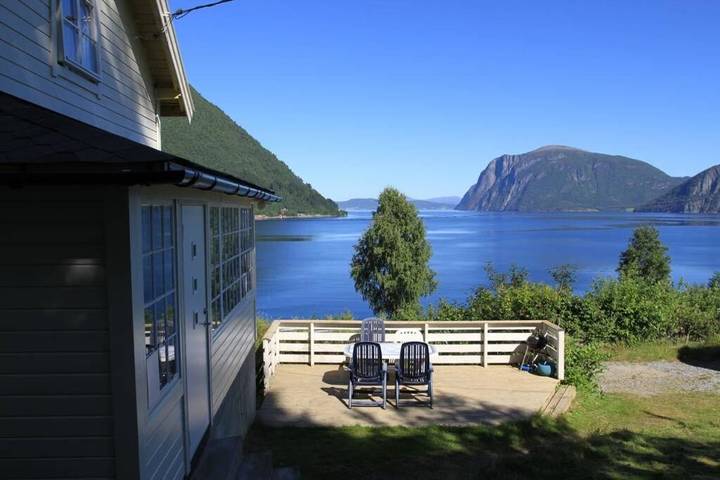 Ferienhaus für 5 Personen, mit Garten und Ausblick in Måndalen
