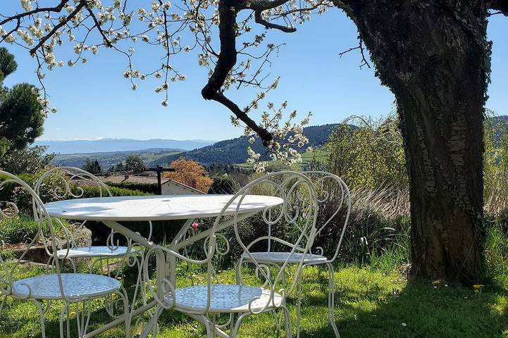 Maison de vacances pour 10 personnes, avec jardin, animaux acceptés