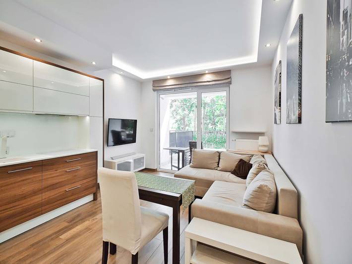 Apartament wakacyjny dla 6 osób, z Balkon/ taras w Żoliborz