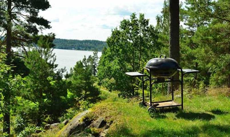 Urlaub mit Meerblick und Sauna in Vikbolandet