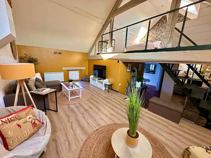 Appartement de vacances pour 4 personnes, avec Terrasse et Jardin