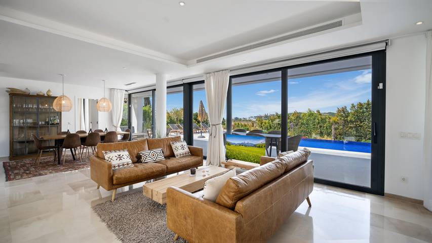 Finca für 8 Personen, mit Garten und Pool sowie Meerblick in Estepona - 3