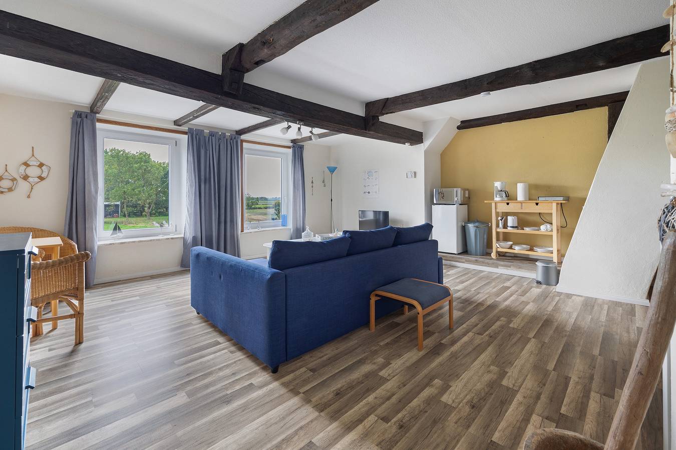 Zimmer 'Das Möwennest' mit Gemeinschaftsterrasse und Gemeinschaftsgarten in Barlt, Sankt Michaelisdonn und Umgebung