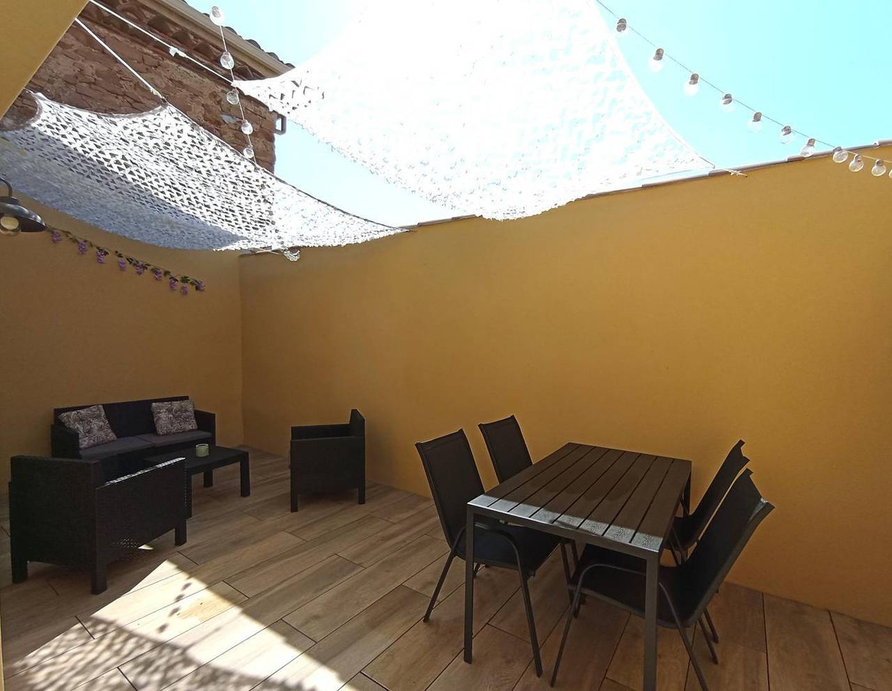 Lits du 20 - Gîte Viognier in Fontcouverte, Région de Narbonne