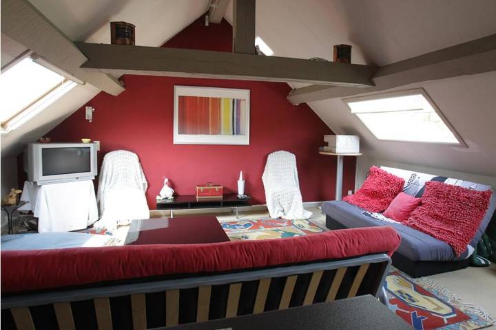 Gîte pour 4 personnes, avec jardin et terrasse, animaux acceptés à Bornem